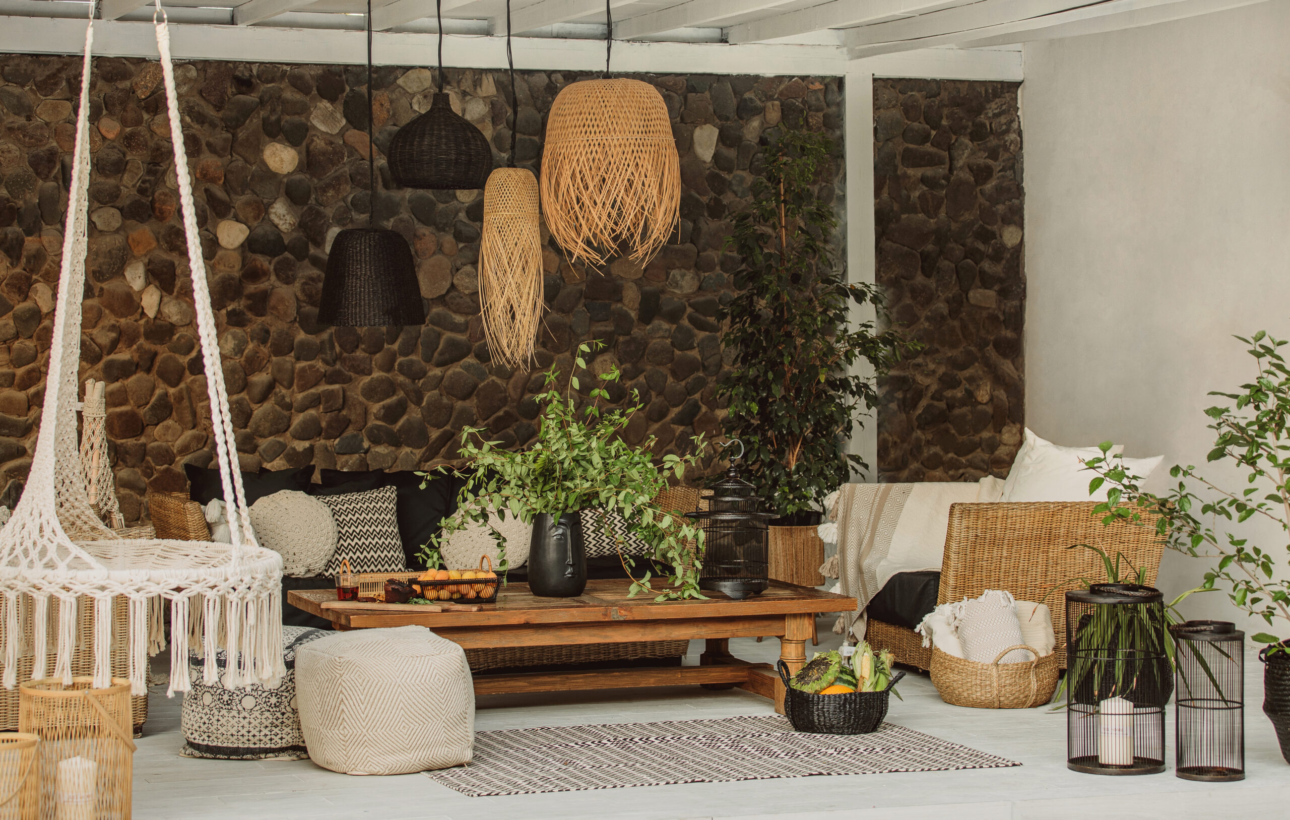 Stone Wall Design Ideas For Beautiful Rooms